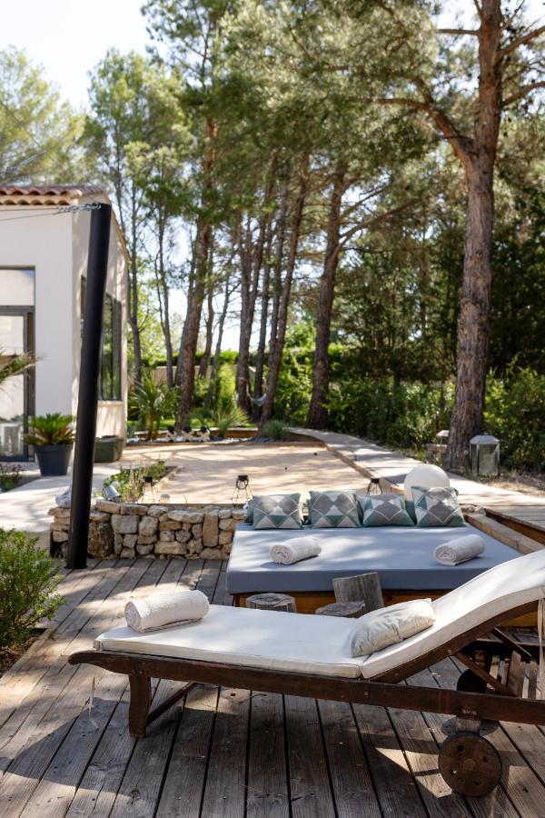 Les Lodges Taizen, Sejour Spa- Sans Enfants Saint-Cannat Kültér fotó